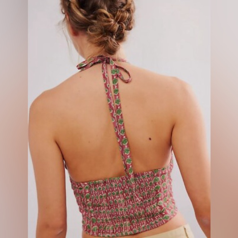 FREE PEOPLE Rae Halter Top - Picture 2 of 2